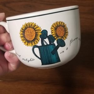 Limited Edition large Sunflower mug